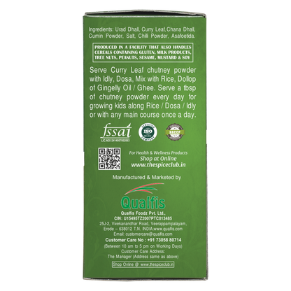 Curry Leaf Chutney Powder
