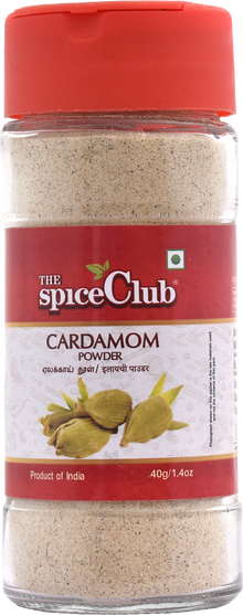 Cardamom Powder 60g | Finely Ground Green Elaichi powder for Cooking, Baking & Beverages | No artificial colours, artificial flavours or artificial preservatives