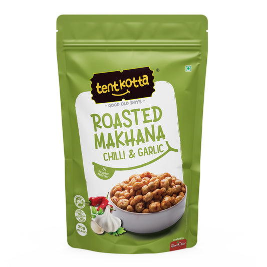 Tentkotta Roasted Makhana Chilli & Garlic