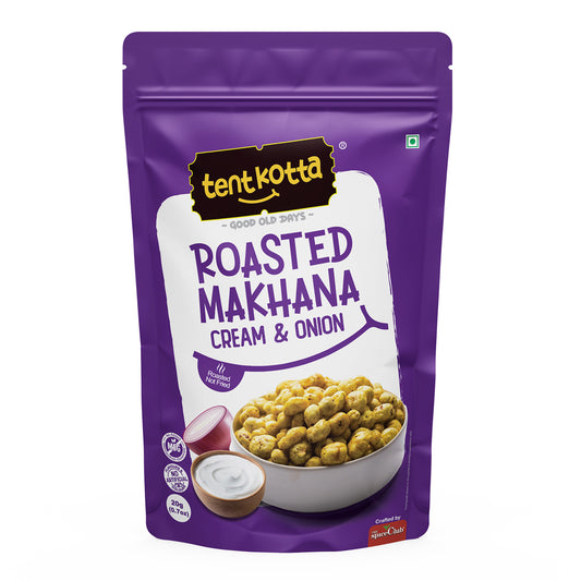 Tentkotta Roasted Makhana Cream & Onion