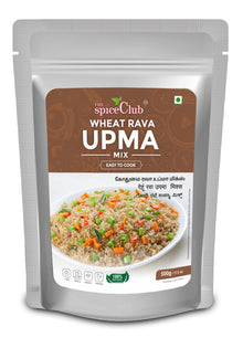 The Spice Club Wheat Upma Mix 500g | Easy-to-Prepare Breakfast Mix | godhumai upma mix | south indian breakfast mix | broken wheat upma mix | ready to cook wheat upma